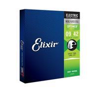 Elixir Electric Guitar Strings, 2 Sets + 1 Bonus Pack, OPTIWEB Super Light .009-.042#19002 BonusPack (2+1FREE)