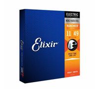 Elixir Electric Guitar Sets Ultra-Thin Nanoweb Coating - Medium (0.011-0.049)
