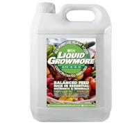 Elixir Garden Liquid Growmore Multi-Purpose Plant & Flower Fertiliser | Concentrated 5 Litre Bottle makes up to 5000 Litres of Liquid Fertiliser