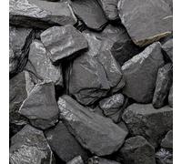 Elixir Garden Supplies 20-40mm Grey Slate Decorative Chippings X160Kg