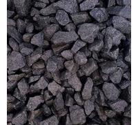 Elixir Garden Supplies 20mm Black Basalt Decorative Chippings X160Kg