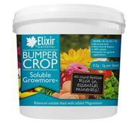 Elixir Garden Supplies Elixir Gardens 18:18:18 Bumper Crop Soluble Growmore+ Fertiliser & Feed X2.5Kg Tub