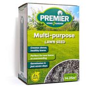 Elixir Garden Supplies Elixir Gardens Multi-Purpose Lawn Grass Seed, 14 Sq.m Coverage & 7 Day Germination (1X 500G Box)