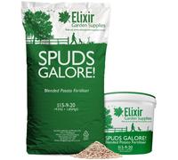 Elixir Garden Supplies Elixir Gardens Spuds Galore 15-9-20 Slow-Release Blended Potato Fertiliser & Plant Food X1Kg Bag