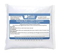 Elixir Gardens 100% BP FCC Food Medical Grade Organic Epsom Salts Various Sizes 200g-25kg | 500g | Mined in Germany