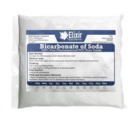 Elixir Gardens 10Kg Bicarbonate of Soda High Grade, Bath Bombs, Fizzers