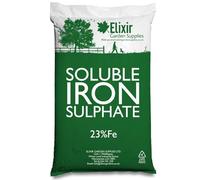 Elixir Gardens 23% FE Soluble Iron/Ferrous Sulphate | Lawn Tonic & Grass Green-Up|5kg Bag | Makes 400L of Liquid Feed