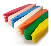 Elixir Gardens 4" 5 Colours Assorted - Red, Blue, Orange, Green, Yellow Stick in Plastic & Flower Labels x 500