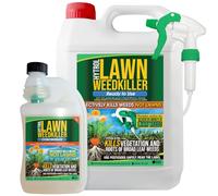 Elixir Gardens 4 Litre Hytrol Selective Lawn & Turf Weedkiller & Herbicide | Kills Weeds Not Grass | Ready-to-Use Formula Treats up to 200 sq. meters | Supplied with Spray Head & Hose | x 9