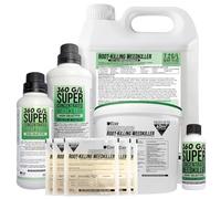 Elixir Gardens 4 x 4 L Glyphosate 7.2g/l Deep Root-Killing Weed Killer | Ready to Use Herbicide & Weedkiller Treats up to 140 sq.m | Supplied with Spray Head & Hose