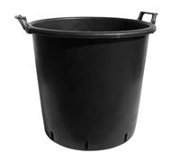 Elixir Gardens 5 x 50 Litre | Large Plastic Outdoor Plant Pot With Handles | 35L, 50L, 75L, 90L, 110L & 130L Tree, Shrub & Garden Tubs/Containers | 1-10 Quantities Available