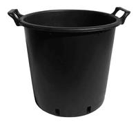 Elixir Gardens 8 x 35 Litre | Large Plastic Outdoor Plant Pot With Handles | 35L, 50L, 75L, 90L, 110L & 130L Tree, Shrub & Garden Tubs/Containers | 1-10 Quantities Available