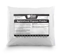 Elixir Gardens Agricultural Gypsum Powder | Calcium Sulphate, Natural, Soluble Fast-Release Soil Improver & Conditioner, Ideal for Clay-Heavy Soils, 10kg Bag