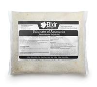 Elixir Gardens Ammonium Sulphate Fertiliser | NPK 21-0-0 | Available in qty from 1kg to 25kg | 2kg Supplied In a Bag | Treats 100sqm