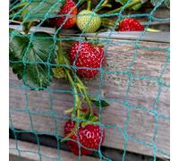 Elixir Gardens Anti Bird Crop Protection Netting Green | Pigeon Seagull Magpie Starling Pest Deterrent | Bird Flu | 2m 4m 6m 8m 10 Metre Green Pond Safety Fruit cage Veg net 4m x 15m