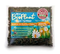 Elixir Gardens BioPlant Vegan Animal Free Fertiliser Pellets | Organic, Sustainable & Eco-Friendly Plant-Based Soil Enhancer/Improver | 500g-25kg Weights | 5kg Bag