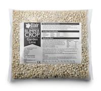 Elixir Gardens Bumper Crop Garden Lime Fertiliser 20kg Polythene Bag | Granular Limestone Fertiliser Treats over 560 sq.m