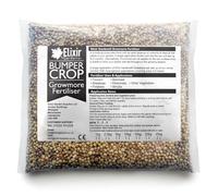 Elixir Gardens Bumper Crop Growmore Fertiliser | Various quantities available (from 500g to 20kg) | 20kg, Supplied in Polythene Bag | Treats 400sqm