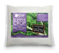 Elixir Gardens Bumper Crop High Nitrogen Fertiliser | N.P.K: 23-5-11 | From 1kg to 20kg, Perfect for Brassicas, Leafy Plants & Vegetables | 15kg Polythene Bag (Makes 15,000L of Liquid Feed)