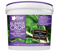 Elixir Gardens Bumper Crop High Nitrogen Fertiliser | N.P.K: 23-5-11 | From 1kg to 20kg, Perfect for Brassicas, Leafy Plants & Vegetables | 20kg Re-Sealable Tub (Makes 20,000L of Liquid Feed)