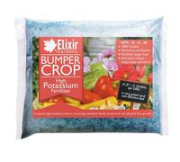 Elixir Gardens Bumper Crop | High Potassium Soluble Fertiliser 15-5-30 | For Large Fruit and Colourful Flowers | 1kg Makes up to 2000 Litres! | Available in a Bag or Tub | (5kg Polythene Bag)