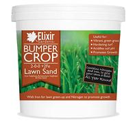 Elixir Gardens Bumper Crop Lawn Sand 2-0-0+2 Fe 10kg Tub | Professional Grass/Paddock Top Dressing Feed Turf & Lawn Green-Up