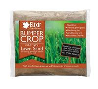 Elixir Gardens Bumper Crop Lawn Sand 2-0-0+2 Fe 1kg Bag | Professional Grass/Paddock Top Dressing Feed Turf & Lawn Green-Up