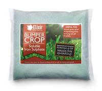 Elixir Gardens Bumper Crop Soluble Sulphate of Iron Lawn Tonic 25kg Bag | Soluble Ferrous Sulphate 20% | 25kg Re-Sealable Bag | Makes 2000L of Liquid Feed