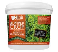 Elixir Gardens Bumper Crop - Sulphate of Ammonia Fertiliser | Various quantities available from 1kg to 25kg | 25kg Tub | Treats 1250sqm