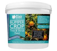 Elixir Gardens Bumper Crop Tree, Shrub & Hedge Fertiliser | 500g-25kg Weights Available in Bags & Tubs | Slow Release Phosphorus Root Feed | 20kg Tub | Treats over 280sqm