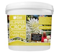 Elixir Gardens Champions Dahlia Mix | Blended Fertiliser/Feed for Tuber/Tuberous Plants & Flowers inc. Dahlia, Zinnia, Begonia, Tulips, Daffodils 5kg Tub