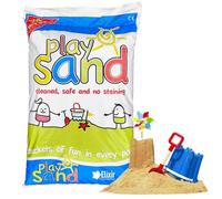 Elixir Gardens Children's Washed & Graded Play Sand (5kg, 10kg or 25kg Bags) | Safe, Non-Stain & Non-Toxic PlayPit Ready (2, 25kg)