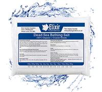 Elixir Gardens Coarse Dead Sea Spa Bath Salts | Genuine 100% Pure Organic Natural Minerals | Maris Sal | Extra Magnesium | Various qty available from 500g to 25kg | 1kg x 2