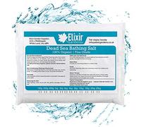 Elixir Gardens Dead Sea Fine Grade Bath Salts with Extra Magnesium Epsom | 500g-25kg Weights Available | x 10kg