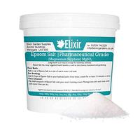 Elixir Gardens Epsom Bath Salt Pharmaceutical Grade 10kg Supplied in Tub