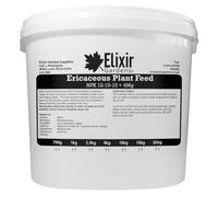 Elixir Gardens Ericaceous Feed Fertiliser 20kg Tub | NPK 12-10-10+ 4 Plant Food for Azalea, Magnolia, Rhododendron & Camellia