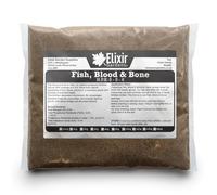 Elixir Gardens Fish, Blood & Bone Meal | Organic Fertiliser | 2.5kg Bag | Treats over 35sqm