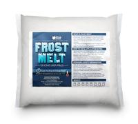 Elixir Gardens Frost Melt De-Icing Rock Salt Alternative | Paths Driveways & Roads | Fast Acting No Mess None Corrosive | Urea (Polythene Bag, 1kg)