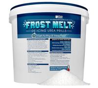 Elixir Gardens Frost Melt De-Icing Rock Salt Alternative | Paths Driveways & Roads | Fast Acting No Mess None Corrosive | Urea (Re-sealable Tub, 4kg)