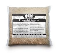 Elixir Gardens Gypsum | Calcium Sulphate Clay Breaker Agricultural Grade Natural Soil Improver | Homogenous Granule Wind Resistant | Various Sizes 250g-25kg | (500g) | Treats 12.5sqm