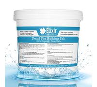 Elixir Gardens High Grade Dead Sea Bath Salts/Advanced Mineral Extract Various Sizes 500g-25kg | 100% Organic - 4kg Fine Grade Tub