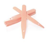 Elixir Gardens L4 Plastic Re-Usable Plant & Flower Labels | Pen & Pencil Compatible | from 50-10000 | 4" / 10cm Pink Stick in Label x 200