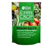 Elixir Gardens Magnesium Sulphate Epsom Salt | Ready To Use Gardening Fertiliser Plant Enhancer | resealable pouch | 625g