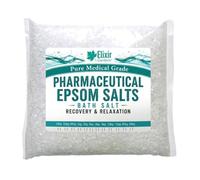 Elixir Gardens Magnesium Sulphate Epsom Salts | Ready To Use Gardening Fertiliser MgSo4 | 500g Bag | 100g - 25kg