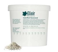 Elixir Gardens | Organic Calcified Seaweed Fertiliser/Plant Feed | 500g - 25kg Available in a Bag or Tub | 5kg Tub | Treats upto 60sqm