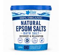 Elixir Gardens Organic Epsom Salts Food Grade, Supplied in a Tub (10kg)