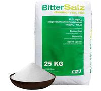 Elixir Gardens Organic FCC Food Epsom Salts | Spa Bathing Magnesium Sulphate | 25kg