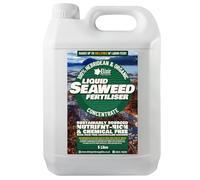 Elixir Gardens | Organic Hebridean Liquid Seaweed Fertiliser | Multi-Purpose Plant Feed Concentrate & Stimulant | Lawn & Turf Care/Green-Up | Soil Enrichment and Root Booster | 5 Litre Bottle