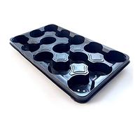 Elixir Gardens Plant Pot Carry Trays Flower/Seedling Potting Tray Various Sizes 7cm-13cm Various Quantities 1-100 | 10.5cm Round Tray x 3