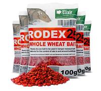 Elixir Gardens | Rodex 25 Rat/Rodent Poison Poisoning | 1-100 Sachets To Choose From | Strongest Grain Available Online | 5.5kg - (55 x 100g Sachets)